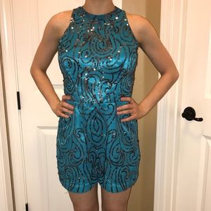 Sequin Romper